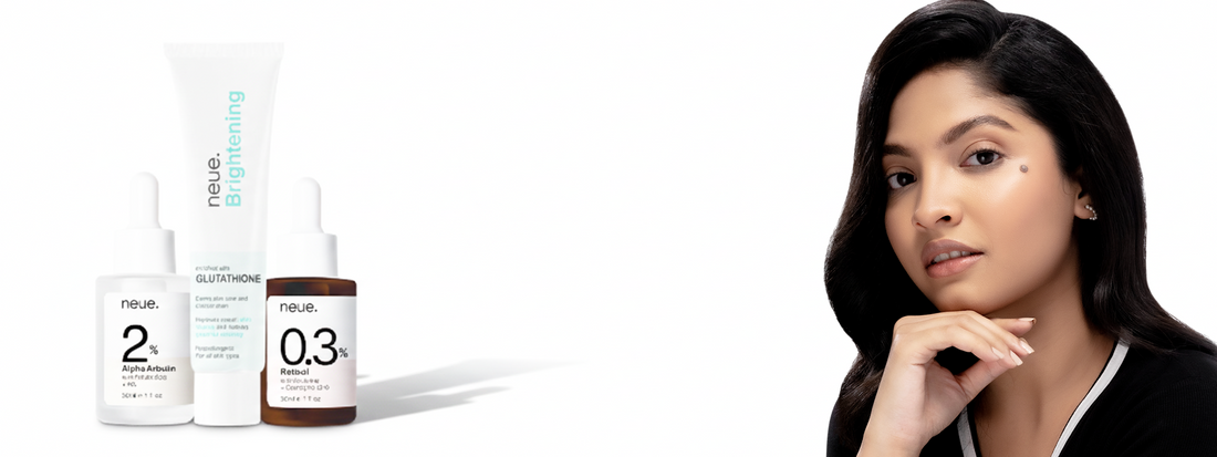 Brightening Cream, Alpha Arbutin, and Retinol Serum for Radiant Skin