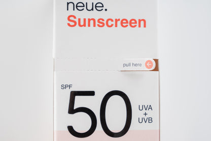 Neue Sunscreen