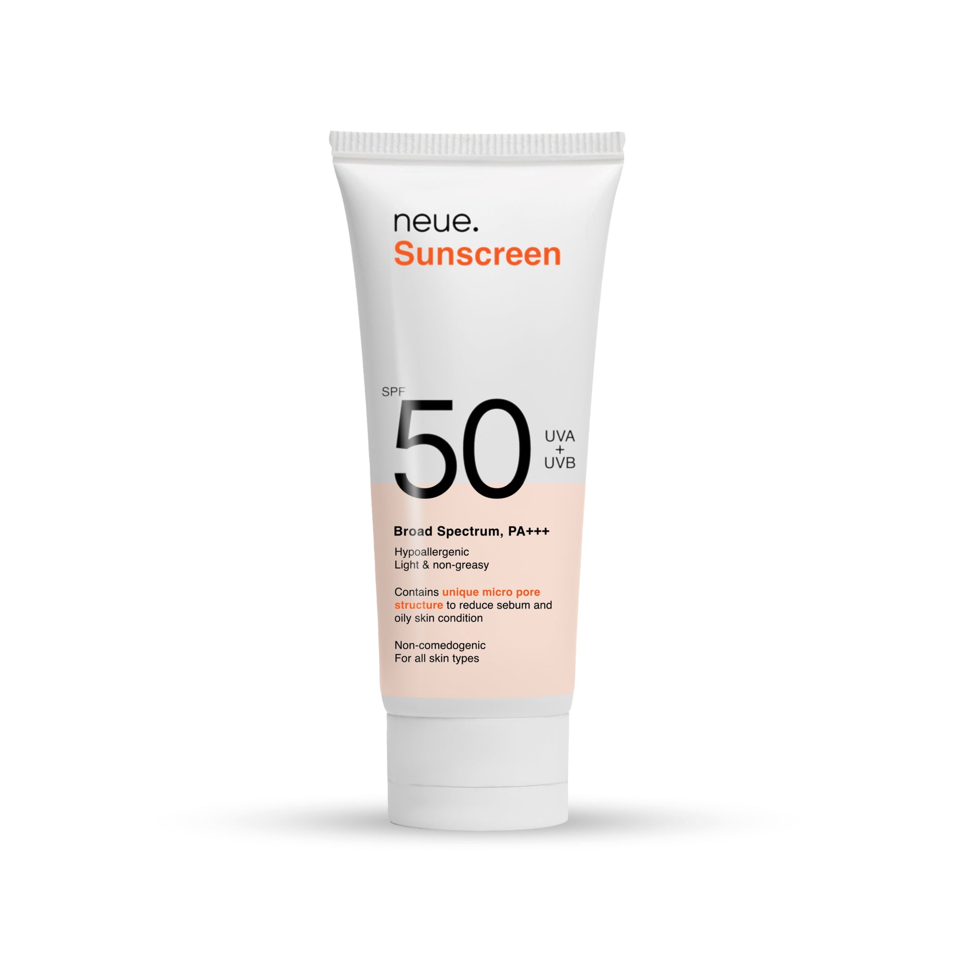 Sunscreen suncreen gel spf 50 neue. 